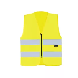   utt_kxrx217ye-m Korntex KXRX217 SAFETY VEST WITH ZIPPER "COLOGNE" M