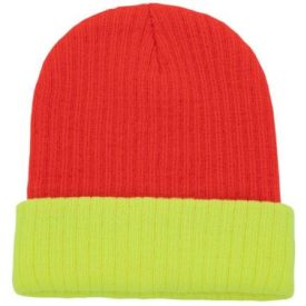 utt_kxstor-ye-u Korntex KXST TWO-TONE KNITTED HAT - METZ U
