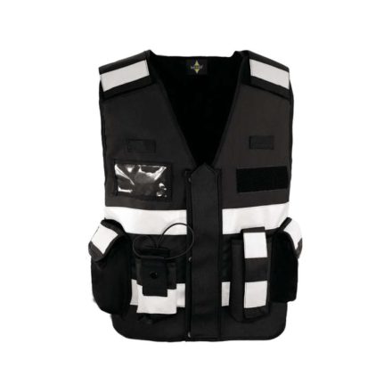 utt_kxtacbl-m-xl Korntex KXTAC TACTICAL SAFETY VEST "BONN" M/XL