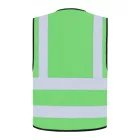 utt_kxvrgrn-l Korntex KXVR SAFETY / FUNCTIONAL VEST "HANNOVER" - FOUR REFLECTIVE STRIPES L