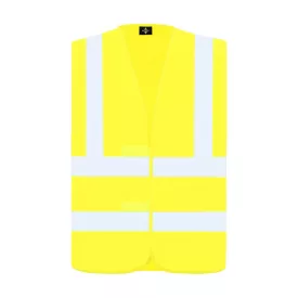   utt_kxvrye-m Korntex KXVR SAFETY / FUNCTIONAL VEST "HANNOVER" - FOUR REFLECTIVE STRIPES M