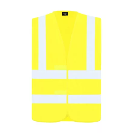 utt_kxvrye-m Korntex KXVR SAFETY / FUNCTIONAL VEST "HANNOVER" - FOUR REFLECTIVE STRIPES M