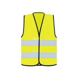   utt_kxvwye-s Korntex KXVW SAFETY VEST "WOLFSBURG" - BLACK HEM S