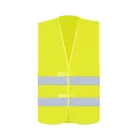 utt_kxx217ye-xl Korntex KXX217 BASIC SAFETY VEST FOR PRINT "KARLSRUHE" - 2 VELCRO XL