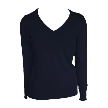 Legend Classics LE951 WOMEN’S V-NECK FINE GAUGE COTTON PULLOVER M