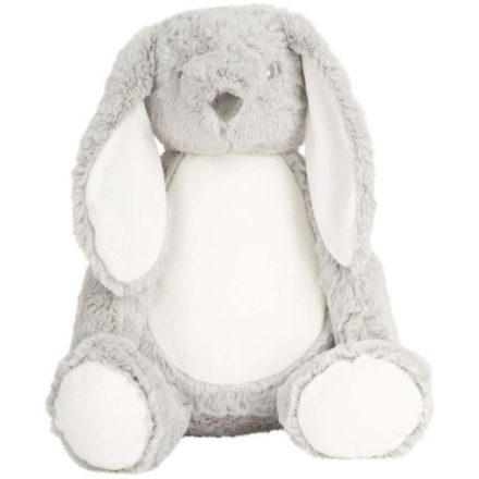 utt_mm550gry-xl Mumbles MM550 GIANT ZIPPIE BUNNY XL