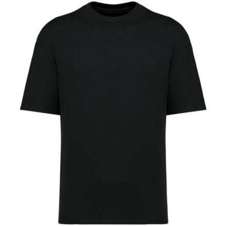 utt_ns308bl-l Native Spirit NS308 UNISEX ECO-FRIENDLY OVERSIZED FRENCH TERRY T-SHIRT L