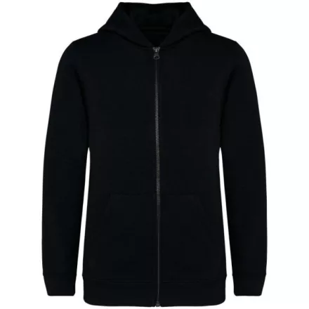 utt_ns405bl-10-12 Native Spirit NS405 ECO-FRIENDLY KIDS’ FULL ZIP HOODED SWEATSHIRT 10/12