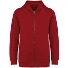 utt_ns405hre-12-14 Native Spirit NS405 ECO-FRIENDLY KIDS’ FULL ZIP HOODED SWEATSHIRT 12/14