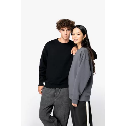 Native Spirit NS407 UNISEX ECO-FRIENDLY OVERSIZED CREW NECK SWEATSHIRT M