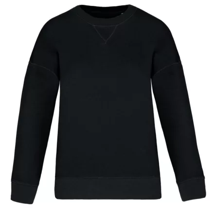 utt_ns420bl-xs Native Spirit NS420 ECO-FRIENDLY LADIES’ DROP-SHOULDER SWEATSHIRT XS
