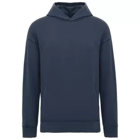   Native Spirit NS448 UNISEX WASHED EFFECT OVERSIZE HOODED SWEATSHIRT XS