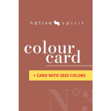 Native Spirit NSCC25 NATIVE SPIRIT COLOR CARD + CARD WITH SUPPLEMENT 2025 COLORS U