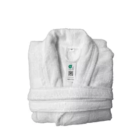 utt_ol3300wh-m-l Olima OL3300 OLIMA TERRY BATHROBE M/L