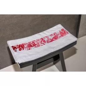   utt_ols400wh-50x100 Olima OLS400 OLIMA TOWEL WITH SUBLIMATION BORDURE 50X100