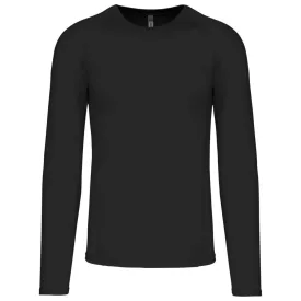   utt_pa005bl-xs Proact PA005 ADULTS' LONG-SLEEVED BASE LAYER SPORTS T-SHIRT XS