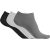 utt_pa033stg-wh-bl-39-42 Proact PA033 MICROFIBRE TRAINER SOCKS - PACK OF 3 PAIRS 39/42