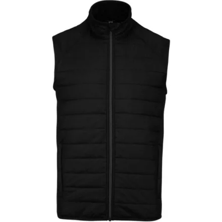 utt_pa235bl-bl-xs Proact PA235 DUAL-FABRIC SLEEVELESS SPORTS JACKET XS