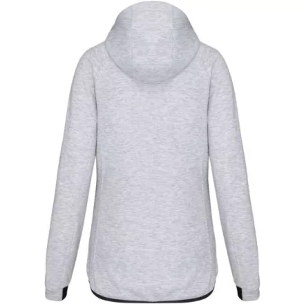 utt_pa359ash-2xl Proact PA359 LADIES’ HOODED SWEATSHIRT 2XL