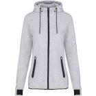 utt_pa359ash-l Proact PA359 LADIES’ HOODED SWEATSHIRT L