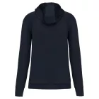 utt_pa360nv-s Proact PA360 ZIP NECK HOODED SPORTS SWEATSHIRT S