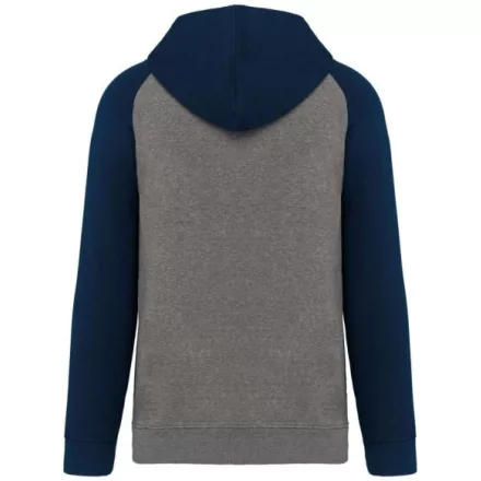 utt_pa369grh-snv-xl Proact PA369 ADULT TWO-TONE HOODED SWEATSHIRT XL