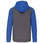 utt_pa380grh-sro-m Proact PA380 UNISEX TWO-TONE ZIPPED HOODED FLEECE JACKET M