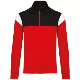   utt_pa390sre-bl-xs Proact PA390 ADULT ZIPPED TRACKSUIT JACKET XS