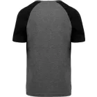 utt_pa4010grh-blh-m Proact PA4010 ADULT TRIBLEND TWO-TONE SPORTS SHORT-SLEEVED T-SHIRT M