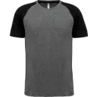 utt_pa4010grh-blh-s Proact PA4010 ADULT TRIBLEND TWO-TONE SPORTS SHORT-SLEEVED T-SHIRT S