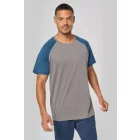 utt_pa4010grh-srh-xl Proact PA4010 ADULT TRIBLEND TWO-TONE SPORTS SHORT-SLEEVED T-SHIRT XL