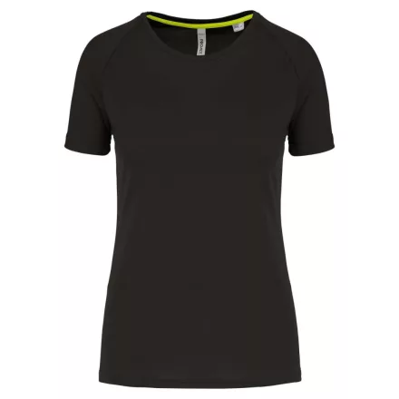 utt_pa4013bl-m  Proact PA4013 LADIES' RECYCLED ROUND NECK SPORTS T-SHIRT M