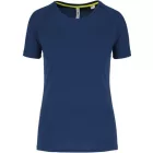 utt_pa4013snv-xs Proact PA4013 LADIES' RECYCLED ROUND NECK SPORTS T-SHIRT XS