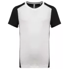 utt_pa4014wh-bl-s  Proact PA4014 MEN'S ECO-FRIENDLY TWO-TONE SPORT T-SHIRT S