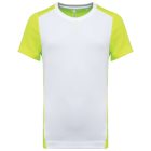 utt_pa4014wh-fye-l  Proact PA4014 MEN'S ECO-FRIENDLY TWO-TONE SPORT T-SHIRT L