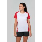 utt_pa4015wh-fye-l  Proact PA4015 LADIES' ECO-FRIENDLY TWO-TONE SPORT T-SHIRT L