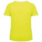 utt_pa4015wh-fye-s  Proact PA4015 LADIES' ECO-FRIENDLY TWO-TONE SPORT T-SHIRT S