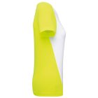 utt_pa4015wh-fye-s  Proact PA4015 LADIES' ECO-FRIENDLY TWO-TONE SPORT T-SHIRT S