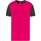 utt_pa4023spi-dg-m Proact PA4023 ADULTS' BICOLOUR SHORT-SLEEVED T-SHIRT M