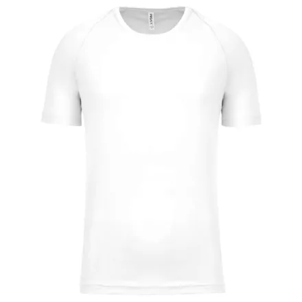 utt_pa438wh-s Proact PA438 MEN'S SHORT-SLEEVED SPORTS T-SHIRT S