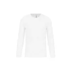 utt_pa443wh-l Proact PA443 MEN'S LONG-SLEEVED SPORTS T-SHIRT L