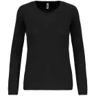 utt_pa444bl-l Proact PA444 LADIES' LONG-SLEEVED SPORTS T-SHIRT L