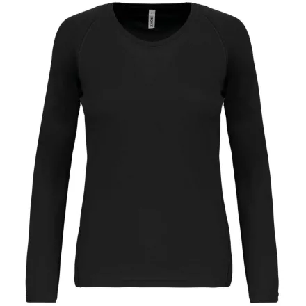 utt_pa444bl-xl Proact PA444 LADIES' LONG-SLEEVED SPORTS T-SHIRT XL
