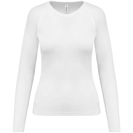 utt_pa444wh-xl Proact PA444 LADIES' LONG-SLEEVED SPORTS T-SHIRT XL