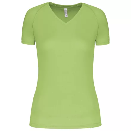 utt_pa477li-m Proact PA477 LADIES’ V-NECK SHORT SLEEVE SPORTS T-SHIRT M