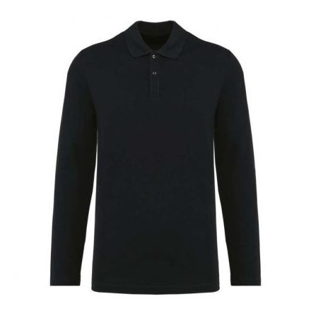 utt_pk202bl-4xl Kariban Premium PK202 MEN'S LONG-SLEEVED SUPIMA® POLO SHIRT 4XL