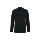 utt_pk202bl-l Kariban Premium PK202 MEN'S LONG-SLEEVED SUPIMA® POLO SHIRT L