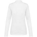 utt_pk203wh-m Kariban Premium PK203 LADIES' LONG-SLEEVED SUPIMA® POLO SHIRT M