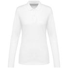utt_pk203wh-xs Kariban Premium PK203 LADIES' LONG-SLEEVED SUPIMA® POLO SHIRT XS