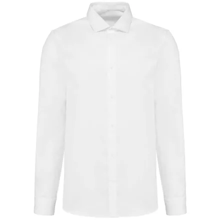 utt_pk502wh-2xl Kariban Premium PK502 MEN'S PINPOINT OXFORD LONG-SLEEVED SHIRT 2XL